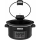 Crock-Pot  Slow Cooker taimeriga, 4,7 l, hingedega kaas, must