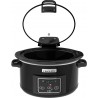 Crock-Pot Slow Cooker, Timer, 4.7 l, Black