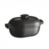 Emile Henry Oval Casserole Delight 4.5 l, Slate