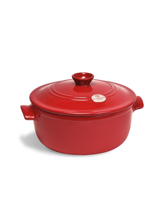 ümar ahjupott   30 cm/7L, granaatõuna   punane