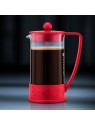 Bodum заварочный кофейник с прессом Brazil, красный
