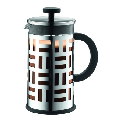 Bodum Eileen kafijas spiedkanna 1.0l ,hroms, zelts, varš, melns