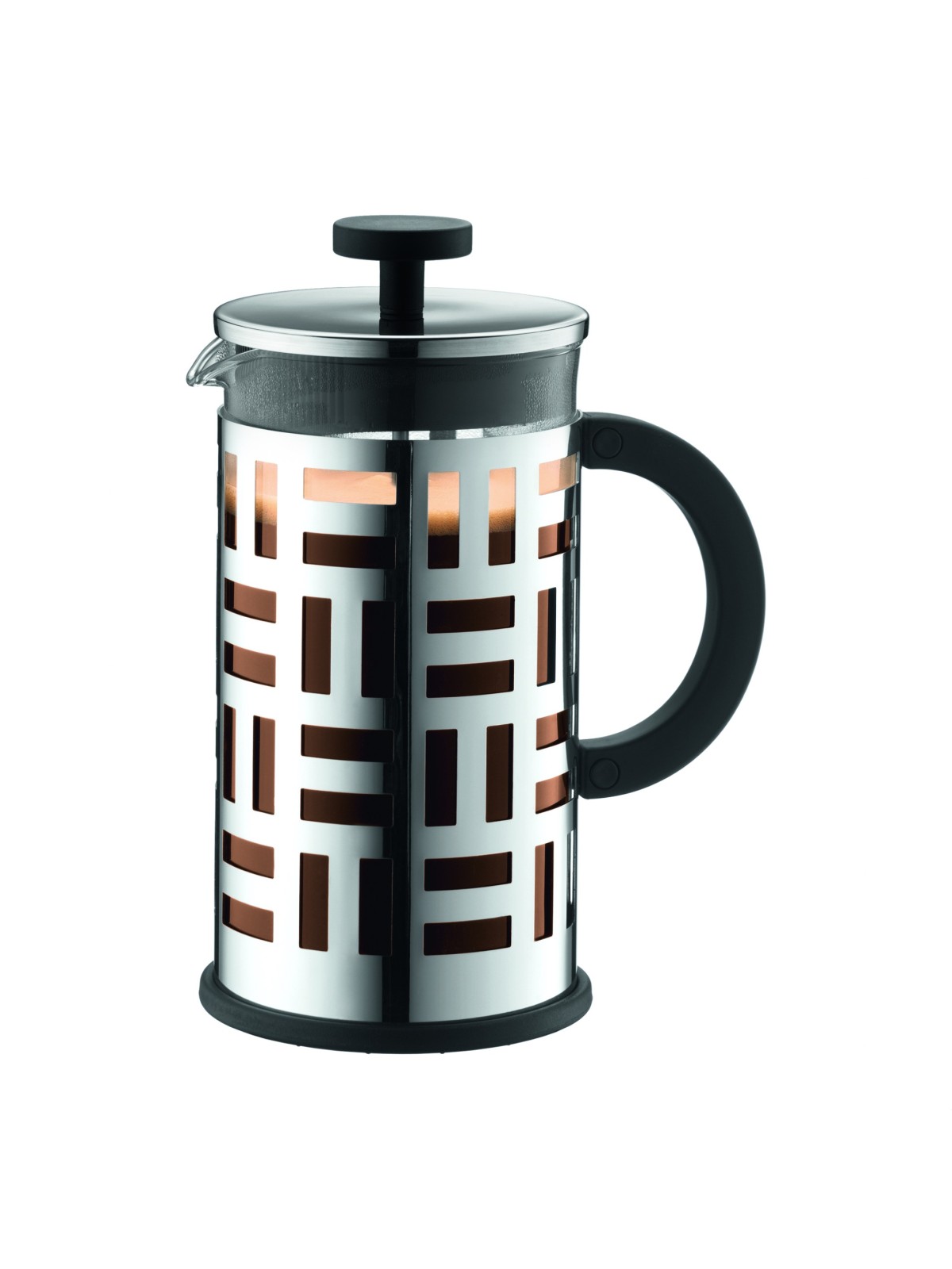 Bodum Eileen kafijas spiedkanna 1.0l ,hroms, zelts, varš, melns