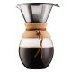 Bodum kohvikann Pour Over, kork, metallfilter