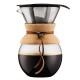 Bodum kohvikann Pour Over, kork, metallfilter
