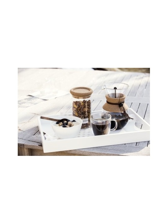 Bodum kohvikann Pour Over, kork, metallfilter