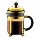 Bodum coffee maker Chambord, golden