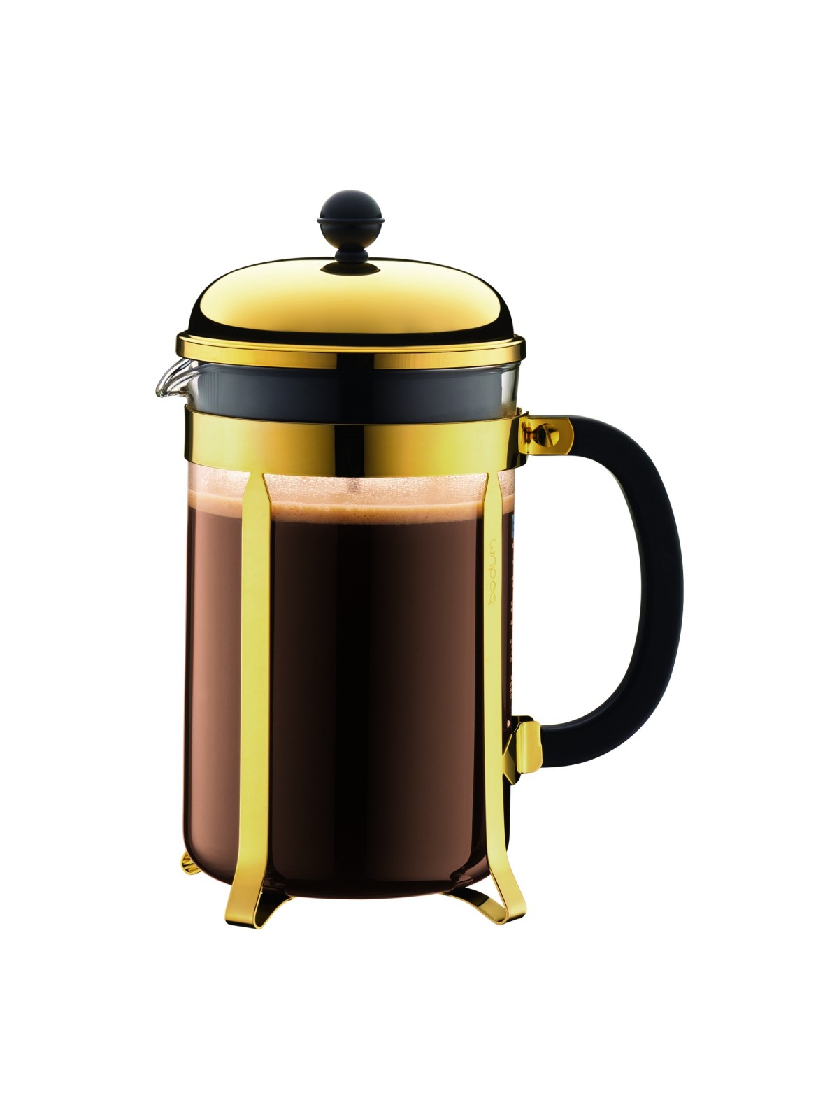 Bodum coffee maker Chambord, golden