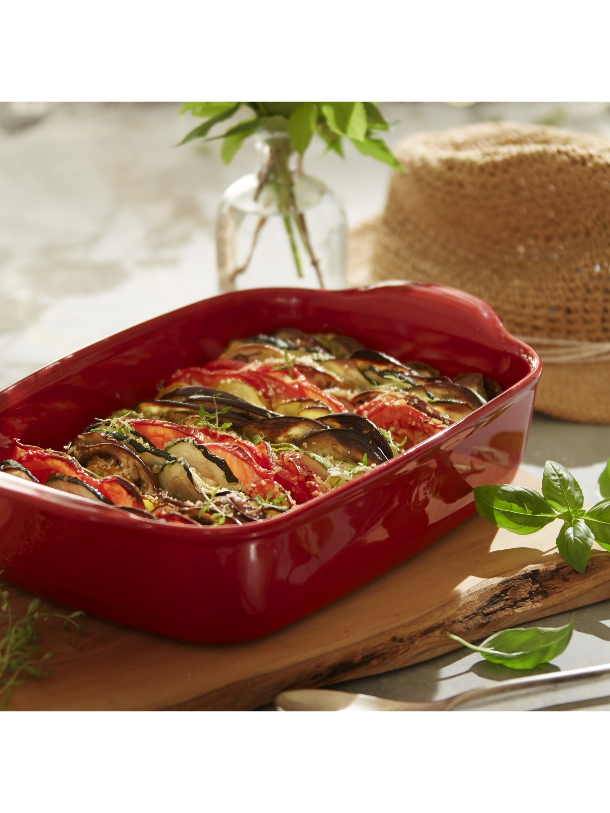 Emile Henry Square Casserole Ultime 29x19 cm