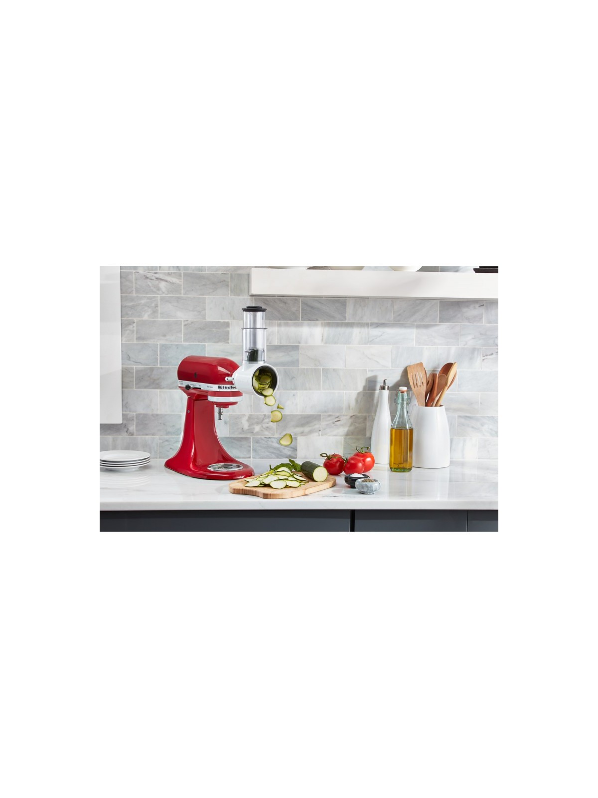 KitchenAid mikseri lisatarvik viilutaja ja riivija 3-lisa, uus