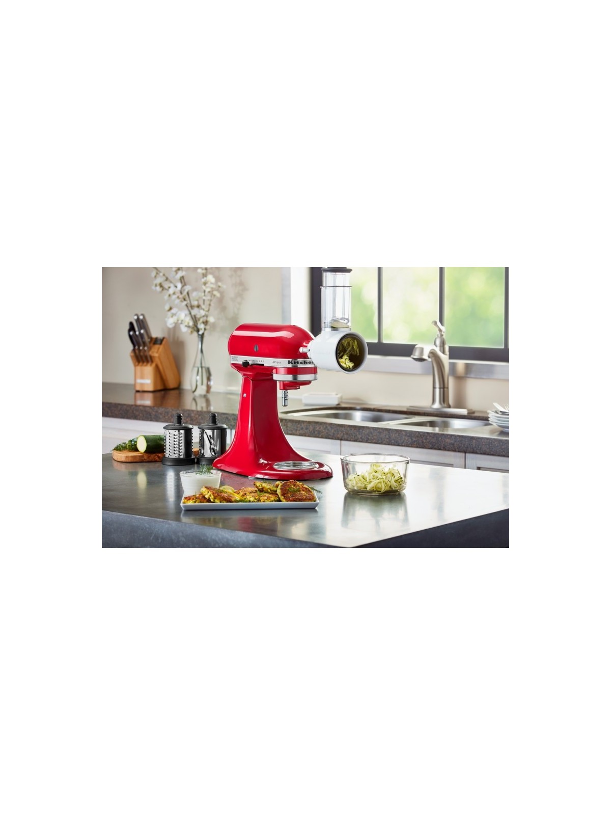 KitchenAid vihannesleikkuri ja -raastin