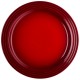 Le Creuset тарелка Signature 22 cm, красный,бежевый, синий, серый