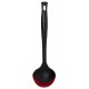 Le Creuset Ladle "Flex" 32 cm, black/red