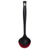 Le Creuset Ladle "Flex" 32 cm, black/red