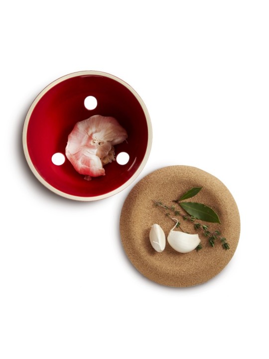 Emile Henry kiploku uzglabāšanas trauks ar korķa vāku 13,4 cm/1 l