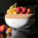 Emile Henry чаша для фруктов с пробковой крышкой 35,8 см / 6,5 л