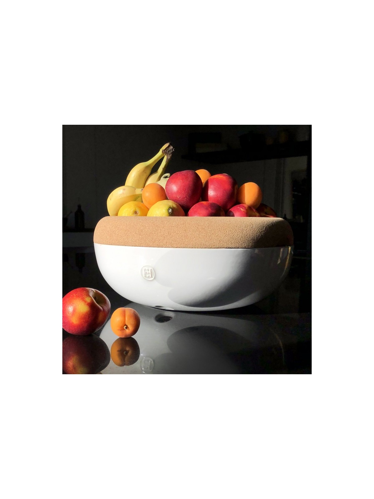 Emile Henry Large Storage Bowl 35.8 cm/6.5 l, for fruits and vegetables