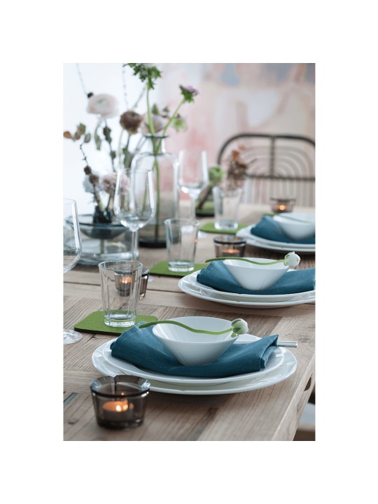 Rosendahl Grand Cru taldrik, valge portselan