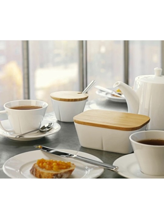 GC teetass alusega 28cl, valge portselan