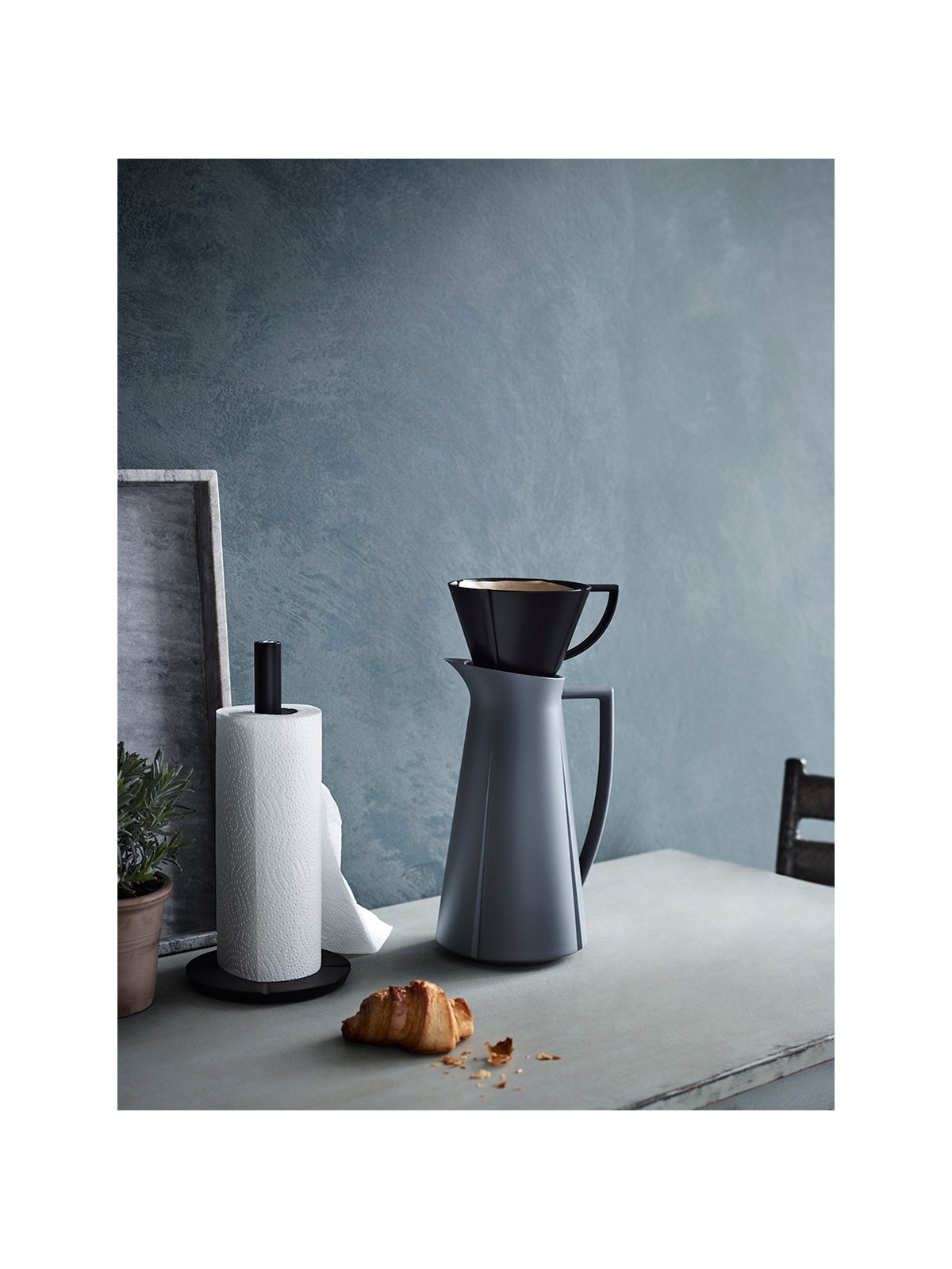 Rosendahl держатель для бумажных полотенец Grand Cru 31cm, черный