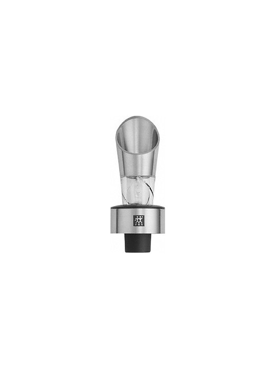 Zwilling Wine Aerator-Pourer-Stopper Sommelier 13 cm, Stainless steel