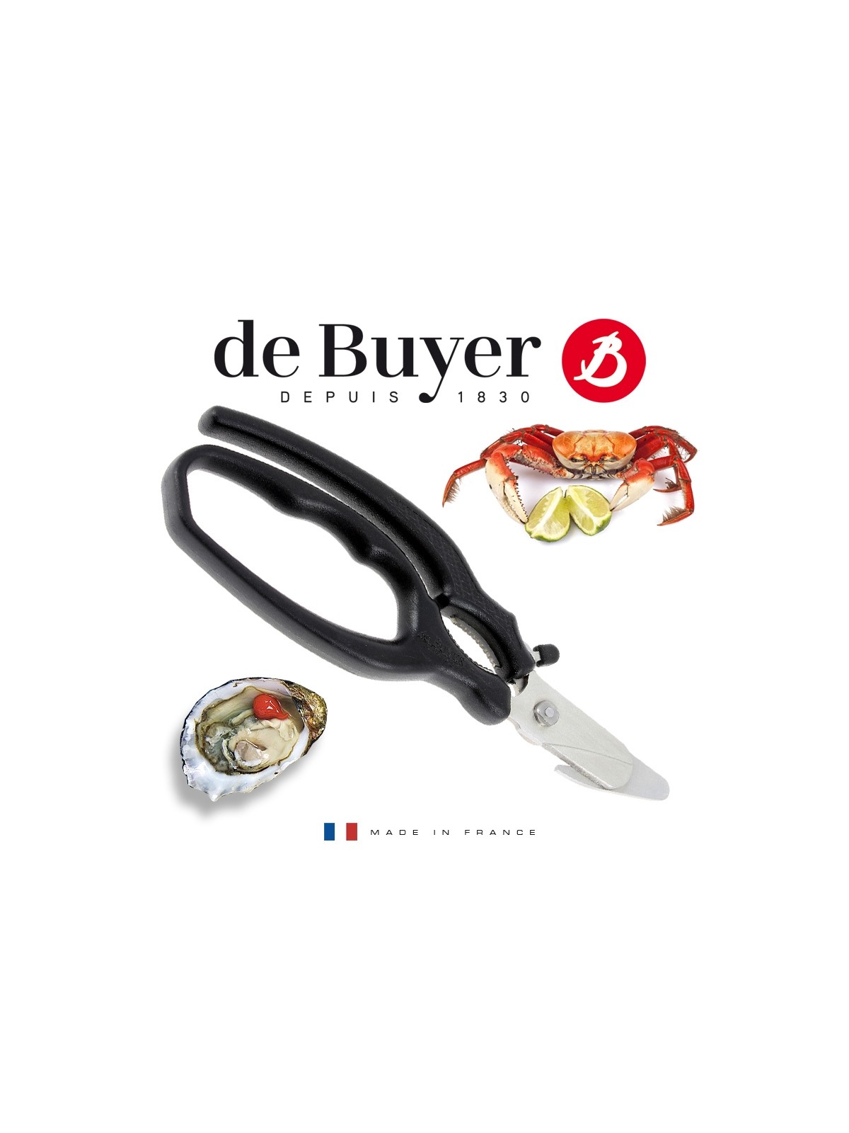 De Buyer šķēres Jūras veltēm