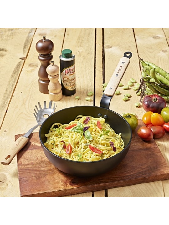 De Buyer B Bois Chock panna, koka rokturis, dažādi izmēri