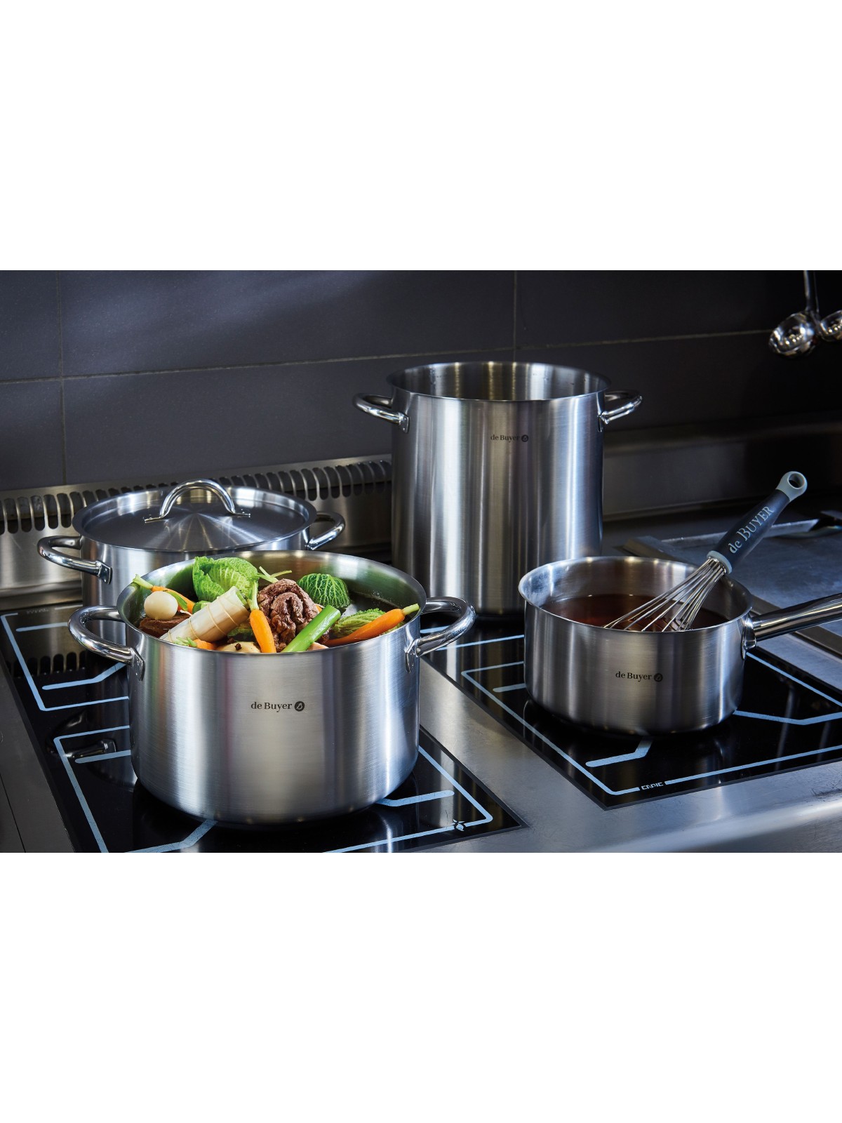 de Buyer Prim'Appety saucepan in stainless steel