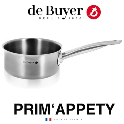 de Buyer Prim'Appety saucepan in stainless steel