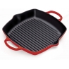 Ruutjas grillpann sügav 30x30 cm, must matt