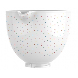 KitchenAid Ceramic Bowl Cofetti Sprinkle  4,7 l