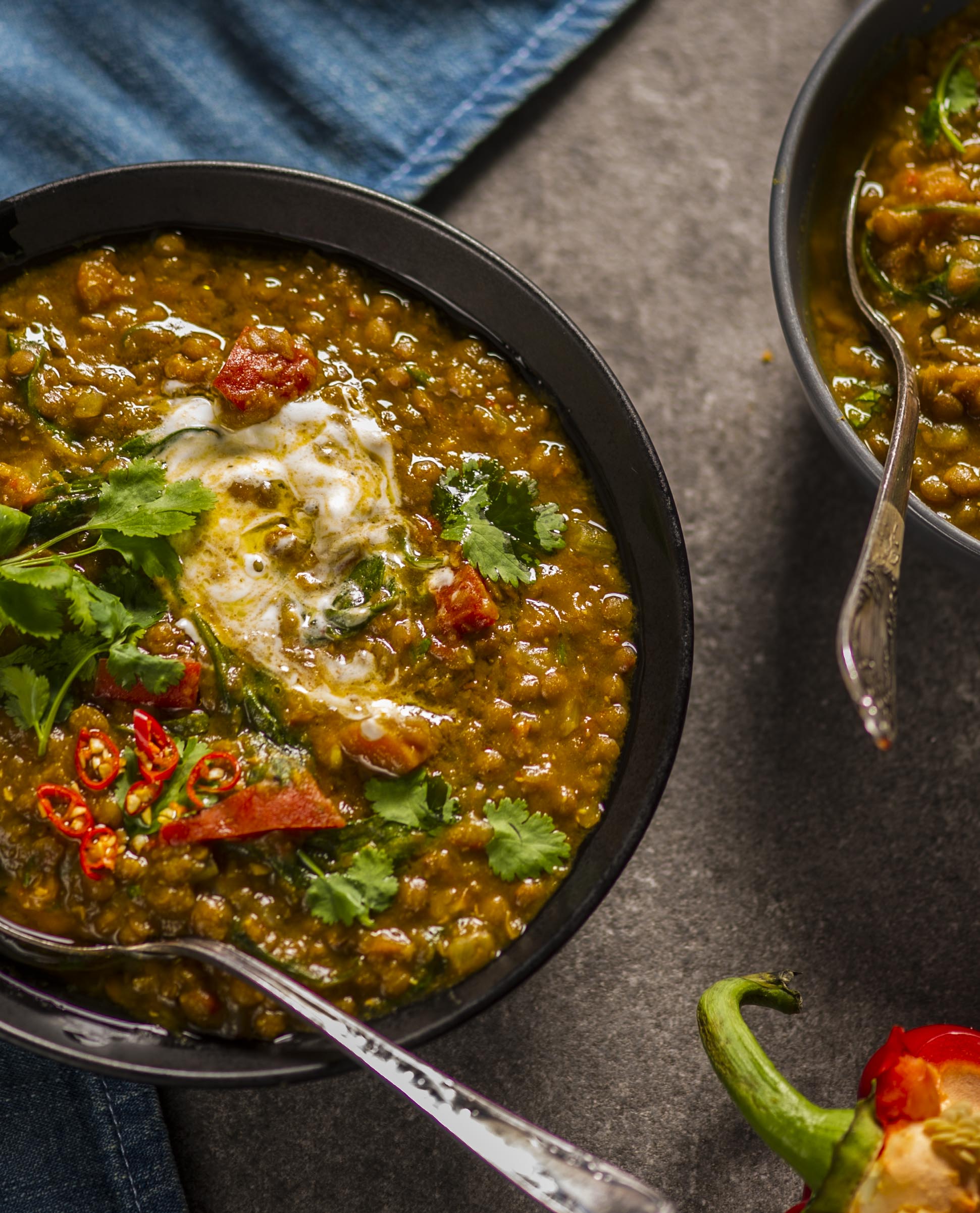 Vürtsikas Maroko läätsekarri