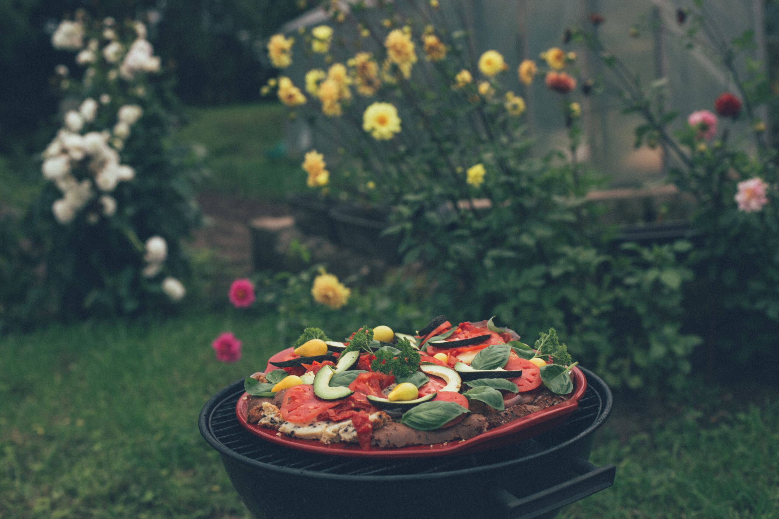 Juurviljapizza grillil